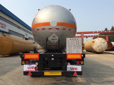 Luxi  LXZ9400GYQA Semi trailer for liquefied gas transportation