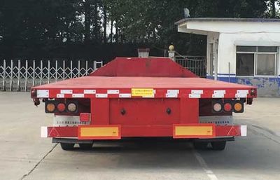 Jiyue  TZZ9401TDP Low flatbed semi-trailer