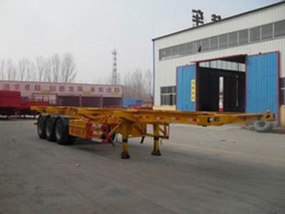 Haotong  LWG9400TJZG Container transport semi-trailer