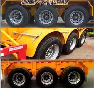 Haotong  LWG9400TJZG Container transport semi-trailer