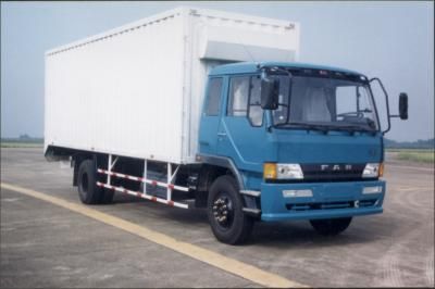 Jiefang AutomobileCA5136XXYL8A90Flat head box transport vehicle