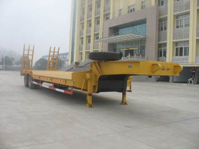 Chusheng CSC9200TDPLow flatbed semi-trailer