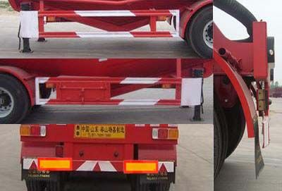 Yangjia  LHL9408GFL Powder material transportation semi-trailer