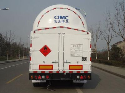 CIMC NTV9405GDY Low temperature liquid transport semi-trailer