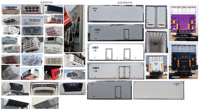 Shandeka brand automobiles ZZ5186XLCN711GF1 Refrigerated truck