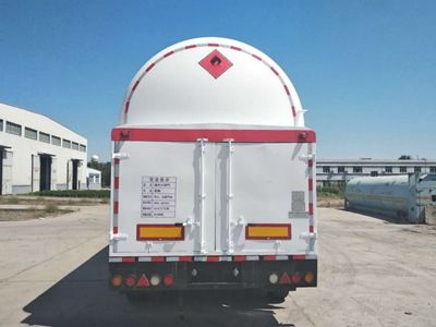 Liangshan Eurasian  LSD9401GDY Low temperature liquid transport semi-trailer