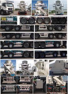 Qingzhuan  QDZ5312GJBZDG30F1 Concrete mixing transport vehicle