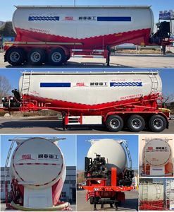 Tonghua  WTY9400GFL42 Medium density powder material transportation semi-trailer