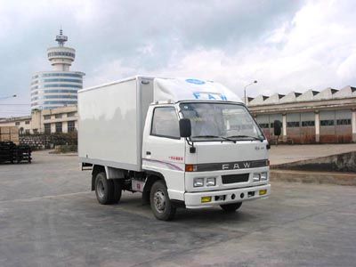 Jiefang Automobile CA5030XXYP90K11L2 Box transport vehicle