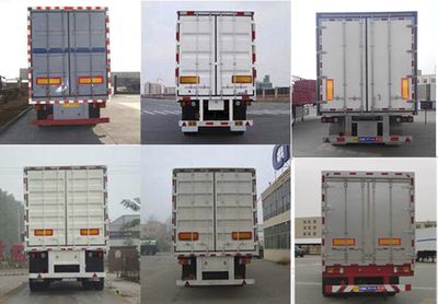 Liangshan Dongyue  CSQ9402XXY Box transport semi-trailer