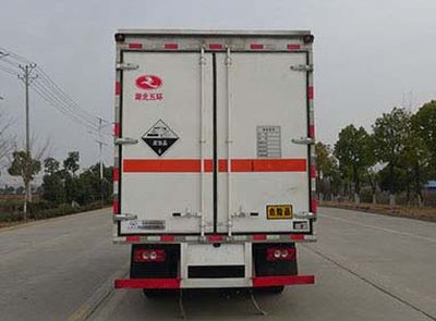 Huatong brand automobiles HCQ5046XFWBJ6 Corrosive goods box transport vehicle