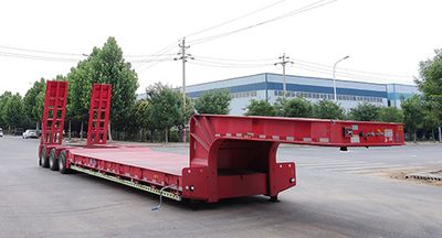 New Hongdong brand automobiles LHD9401TDPXZ Low flatbed semi-trailer