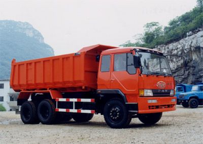 Liute Shenli LZT3167P1K2T1A91Flat head dump truck