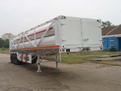 Qingte  QDT9360GGQ High pressure gas transport semi-trailer