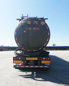 Honghe Beidou  SHB9401GFLA Low density powder material transportation semi-trailer