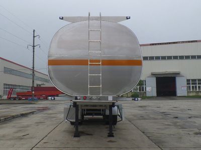 Jianghuai Yangtian  CXQ9401GRYB Aluminum alloy flammable liquid tank transport semi-trailer