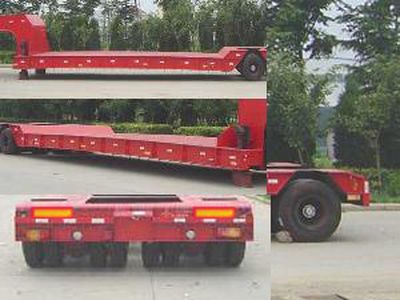 Jinwan  LXQ9405TDP Low flatbed semi-trailer