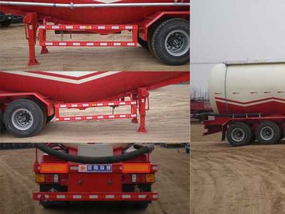 Juntong  JF9402GXH Lower ash semi-trailer