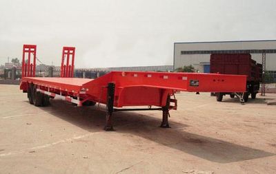 Luyue  LHX9354TDP Low flatbed semi-trailer