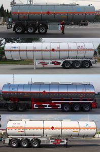 Kaile  AKL9409GRYA Flammable liquid tank transport semi-trailer