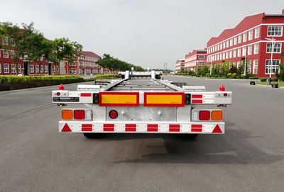 Zhongwang  MBS9350TJZLH Aluminum alloy container transport semi-trailer