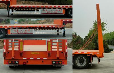 Yongjia  MQ9402TDP Low flatbed semi-trailer