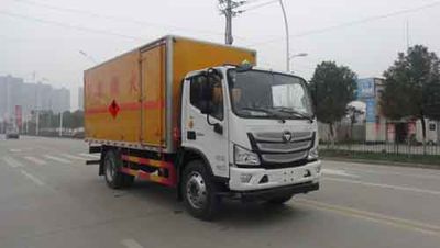 Huatong brand automobiles HCQ5120XRYBJ6 Flammable liquid box transport vehicle