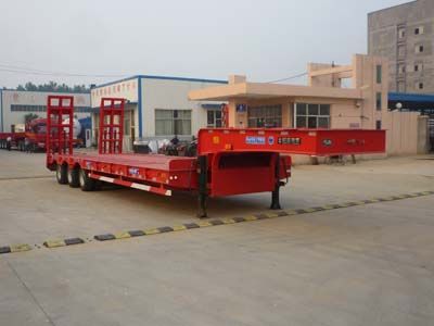 Yangjia  LHL9380TDP Low flatbed semi-trailer