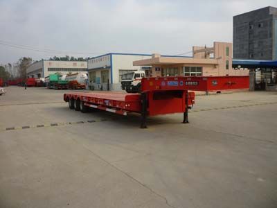 Yangjia  LHL9380TDP Low flatbed semi-trailer