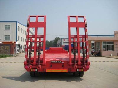 Yangjia  LHL9380TDP Low flatbed semi-trailer