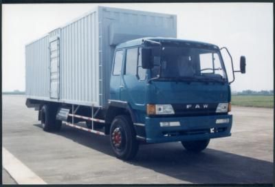 Jiefang Automobile CA5135XXYP1K2L10A91 Flat head box transport vehicle