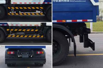 Zhonglian Automobile ZLJ5162ZDJDFE4 Compressed docking garbage truck