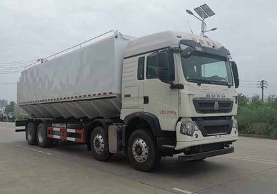 Huatong brand automobiles HCQ5317ZSLZZ6KM Bulk feed transport vehicle