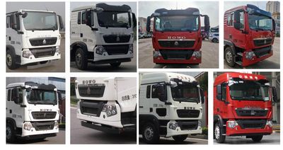 Huatong brand automobiles HCQ5317ZSLZZ6KM Bulk feed transport vehicle