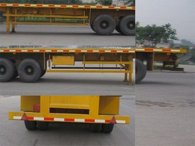 Shengbao  SB9400TJZP Container transport semi-trailer