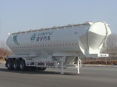 Lingyu  CLY9409GFLB Low density powder material transportation semi-trailer