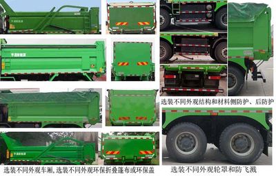 Yutong  ZKH5310ZLJP6BEV1 Battery swapping pure electric dump garbage truck