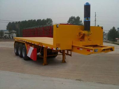 Shengde KDQ9400ZZXPFlat dump semi-trailer