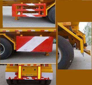 Shengde  KDQ9400ZZXP Flat dump semi-trailer