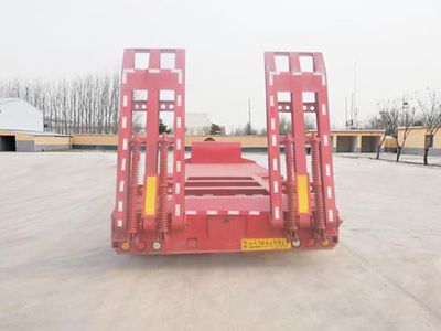 AVIC Hongsheng Automobile HSY9380TDPXZ Low flatbed semi-trailer