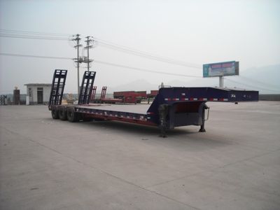 Shunyun HYY9401TDPLow flatbed semi-trailer