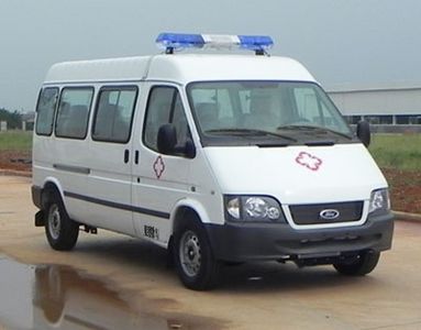 Jiangling Quanshun brand automobiles JX5034XJHZC1 ambulance