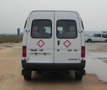 Jiangling Quanshun brand automobiles JX5034XJHZC1 ambulance