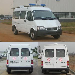 Jiangling Quanshun brand automobiles JX5034XJHZC1 ambulance