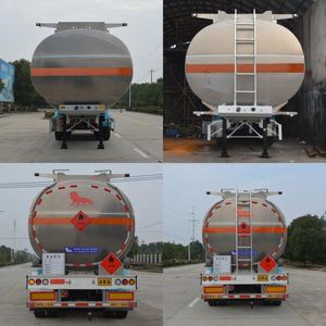 Ouman  HFV9404GRYA Aluminum alloy flammable liquid tank transport semi-trailer