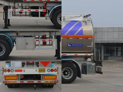 Ouman  HFV9404GRYA Aluminum alloy flammable liquid tank transport semi-trailer