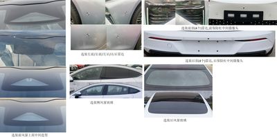 Nezha  THZ7000BEVS405 Pure electric sedan