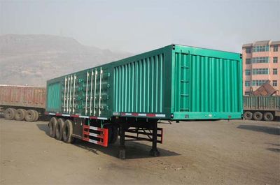 Zhang Tuo license plate car ZTC9406XXY Box transport semi-trailer