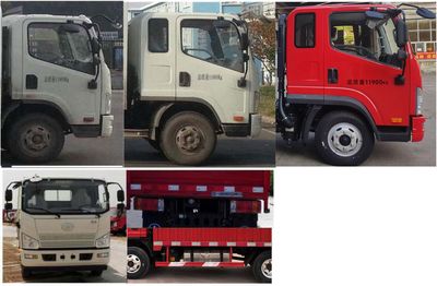 Jiefang Automobile CA5120CCYP40K2L4E5A84 Grate type transport vehicle