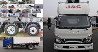 Jianghuai brand automobiles HFC5043XLCP91K2C2V Refrigerated truck